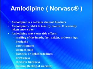 amplodipinesideeffects